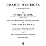 The Eleusinian and Bacchic Mysteries