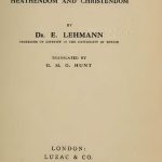 Mysticism in Heathendom and Christendom