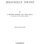 The Cult of the Heavenly Twins