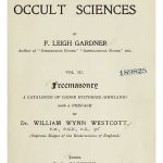 A Catalogue Raisonne of the Works on the Occult Sciences