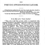 Spiritualism Versus Pseudo-Swedenborgianism