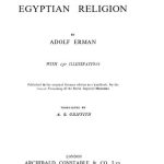 A Handbook of Egyptian Religion