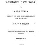 The Mormon's Own Book