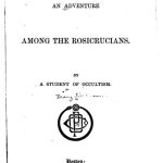 An Adventure Among the Rosicrucians