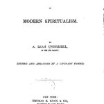 The Missing Link in Modern Spiritualism