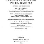 Metapsychical Phenomena