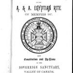 Ritual of the A&A Egyptian Rite of Memphis 96°