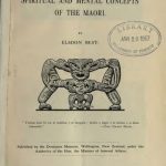 Spiritual and Mental Concepts of the Maori