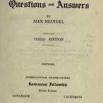 The Rosicrucian Philosophy in Questions and Answers