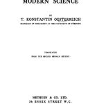 Occultism and Modern Science