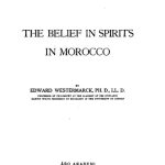 The Belief of Spirits in Morocco